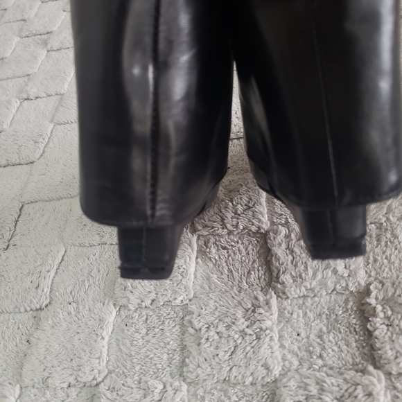 SCHUTZ Black Leather Boots - Picture 10 of 12